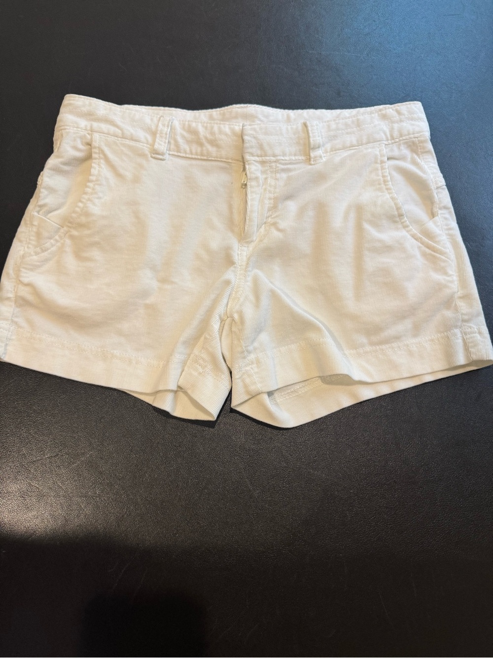 White Athleta shorts